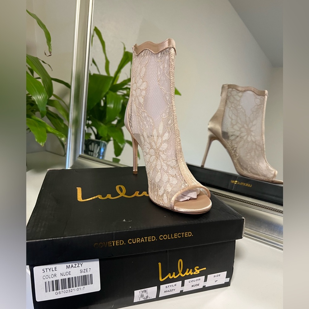 Brand new booties from Lulus